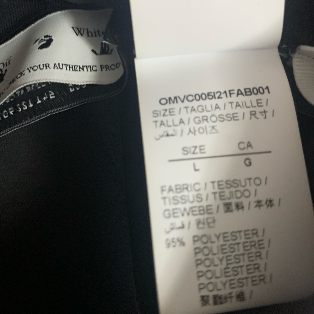 Off White Virgil Abloh Active Nylon track jacket - Picture 11 of 11